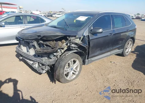2015 Ford Edge Titanium from USA, damaged, VIN 2FMTK3K83FBB39120